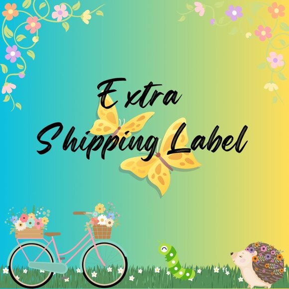 Extra Shipping Label - Picture 1 of 1